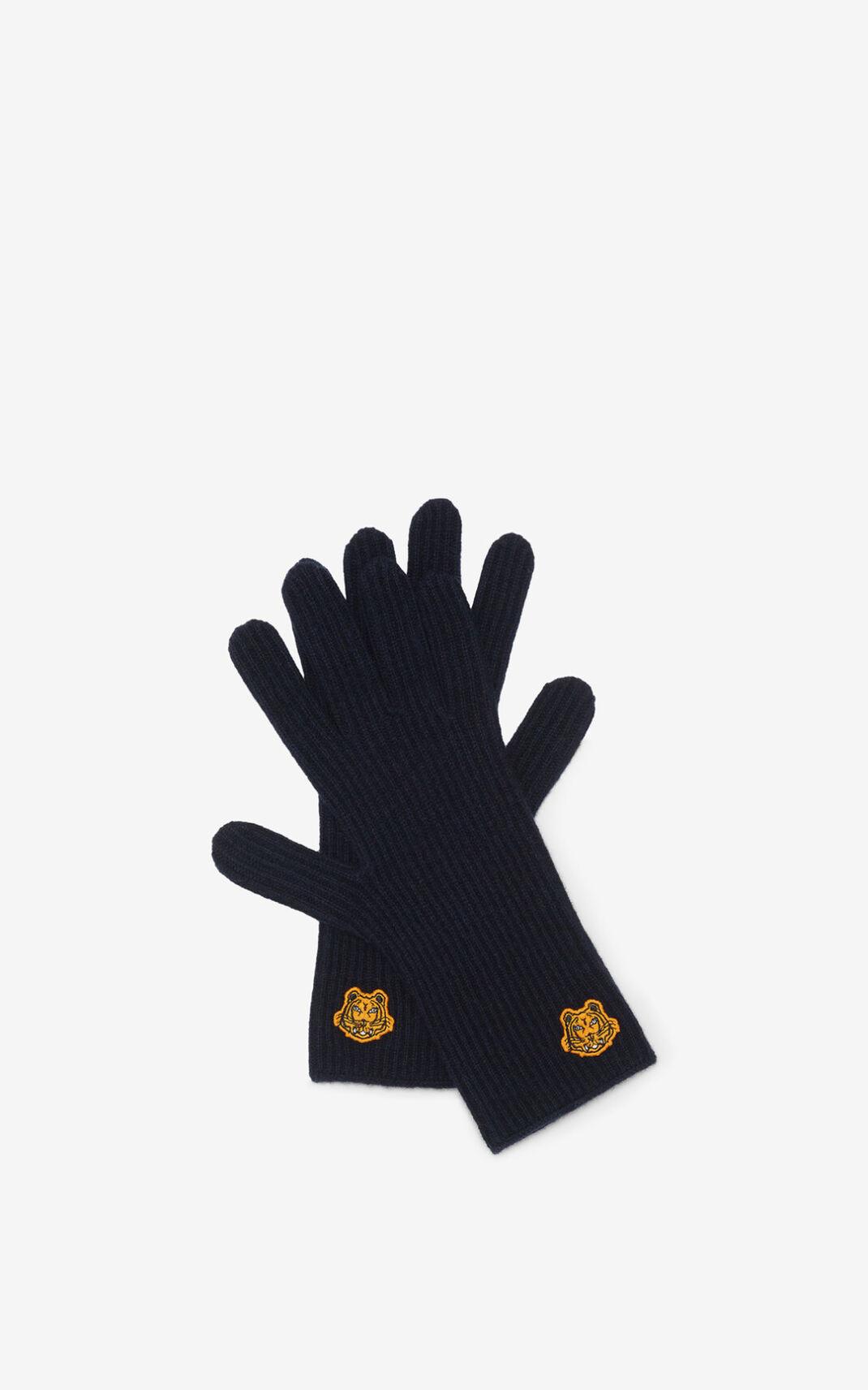 Guantes Kenzo Tiger Crest wool Hombre Azules - SKU.5933723